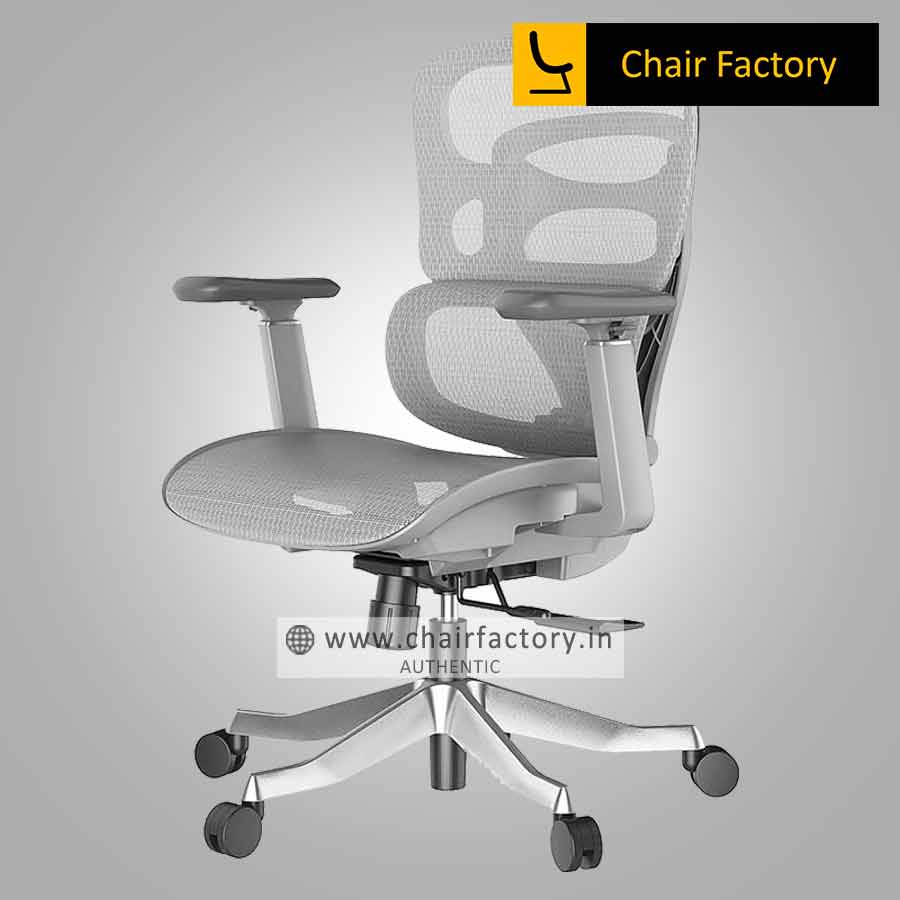 MAXMILLION MID BACK GREY HIGH END ERGONOMIC OFFICE CHAIR alternate view
